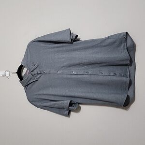 Men's Jachs New York Short Sleeve Button Shirt Size L Large